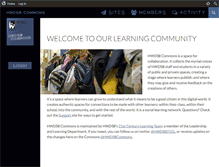 Tablet Screenshot of commons.hwdsb.on.ca